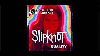 DUALITY Drum Cover  by CAROLL ROCK [upl. by Seni865]