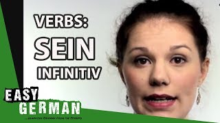 Easy German Verbs  Sein Infinitiv [upl. by Nabois794]