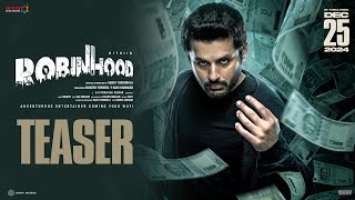 Robinhood Official Teaser  Nithiin  Sreeleela  Venky Kudumula  GV Prakash  Mythri Movie Makers [upl. by Fugere]