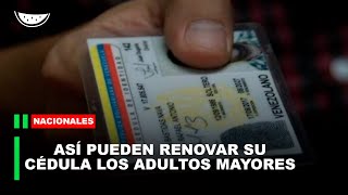 Así pueden RENOVAR los adultos mayores su CÉDULA en el SAIME [upl. by Ativak]