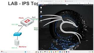 FortiGate  IPS Lab Test  Kali Linux [upl. by Annunciata]