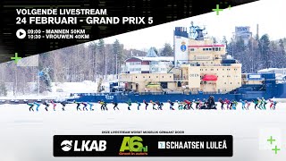 Livestream marathonschaatsen Grandprix 5  Lulea [upl. by Eserahs]