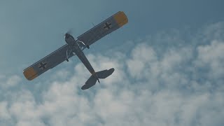 Tor Nørstegård in Fieseler Storch LNWNS  Kjeller Flydagen amp Telemark Airshow 2024 [upl. by Matthiew]