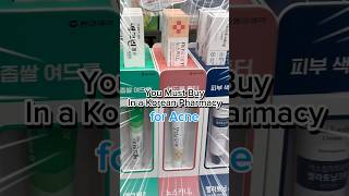 3 Acne Products You Should Get at Korean Pharmacies🏥 [upl. by Yzeerb]