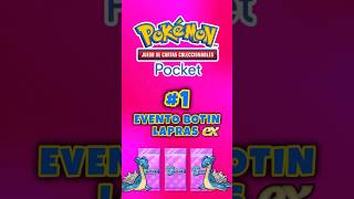 Primeros sobres del Evento Botin Lapras Ex jccpokemonpocket pokémon [upl. by Telford]