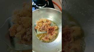 Sotong goreng tepung krispy😍 cooking asmr shorts sotonggorengtepung [upl. by Hackathorn]