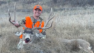 HAMMER DROPPED 4th Season Rifle Mule Deer Hunt in Southwestern Co 2024 Stephen Lane’s Dream buck [upl. by Rexana]