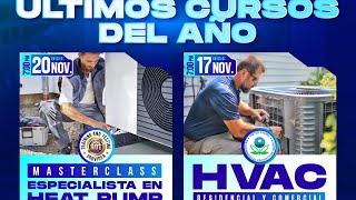 CONVIÉRTETE EN UN TÉCNICO DE REFRIGERACIÓN HVAC CERTTIFICADO POR LA EPA 608 UNIVERSAL Y NATE [upl. by Ihcelek]