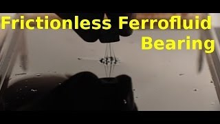 Frictionless Ferrofluid Bearings [upl. by Essirahs]