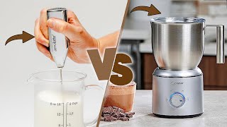 Milk Frother vs Milk Steamer  What is the Difference [upl. by Kresic]