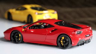 Review  118 Scale Bburago Ferrari 488 GTB [upl. by Lyndsay583]