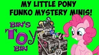 My Little Pony Funko Mystery Minis Blind Boxes Opening a Full Case by Bins Toy Bin [upl. by Babs758]