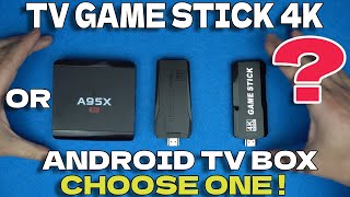 TV GAME STICK 4K or ANDROID TV BOX [upl. by Anett]