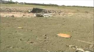 Hole 1 Legend Trail Golf in Parkersburg Iowa in 2008 after Tornado [upl. by Nastassia501]