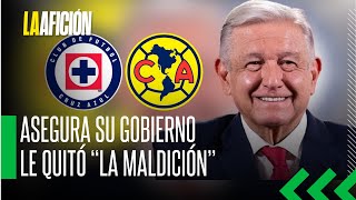 ¿No era penal AMLO revela su opinión sobre la final América vs Cruz Azul [upl. by Ennovahs]