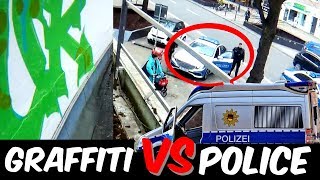 GRAFFITI Rooftop Bombing Vs POLICE  Daytime Action  SUCUK 2018 [upl. by Rondon498]