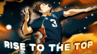 HAIKYU Rise To The Top  Song [upl. by Ymme]