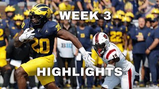 Best of College Football Week 3  NCAA Highlights 2024 [upl. by Homans]