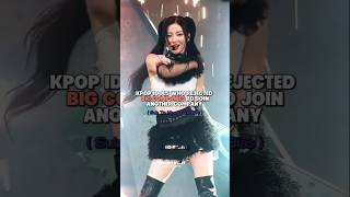 Kpop Idols who rejected big companieskpoptrendingfypシ゚viralyoutubeshortsshortsviewsedit [upl. by Menashem]