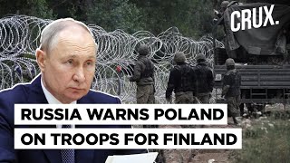 Estonia To Follow Finland In Closing Border With Russia Over “Hybrid Attacks” Poland Offers Troops [upl. by Artied]