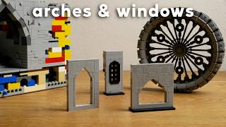 Windows amp Arches  LEGO Gothic MOC Breakdown [upl. by Galatia]