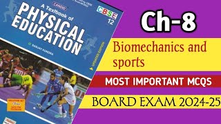 Biomechanics amp Sports Oneshot Unit 8 Physical Education Class 12 CBSE 202324 Boards Papa Series🔥 [upl. by Amat]