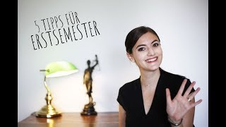 5 Tipps für Erstsemester  Jurastudium richtig beginnen [upl. by Anytsyrk]