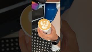 Phoenix Latte Art 🐦‍🔥  Barista Sunil [upl. by Mecke]