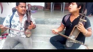 Suna Saili Pardesh Bata  Nepali Gaine Dai  Sarangi Version jhapali gaine Dai [upl. by Kessler]