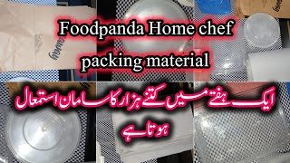 Foodpanda packing material Price Flavorfusionhomechef433 [upl. by Utas]