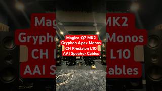 Gryphon Apex Monoblocks Amplifiers amp Magico Flagship Loudspeaker loudspeaker audioamplifier [upl. by Ahsim]