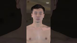 Cao Yuan took gold for the People’s Republic of China in the men’s 10m platform 🥇 Paris2024 [upl. by Blessington654]