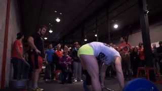 Camille LeblancBazinet Championne Du Monde Entrainement CrossFit Demo [upl. by Nevla]