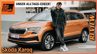 Skoda Karoq im Test 2023 Alle Infos zum bezahlbaren KompaktSUV Fahrbericht  Review  Style [upl. by Atinnor249]