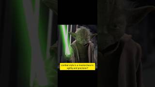 The Science Behind Yodas Lightsaber Form starwars starwarshorts shorts [upl. by Nil]