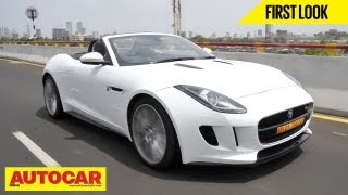 Jaguar FType V8 S  Exclusive India Drive  Autocar India [upl. by Oakie]