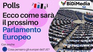 Come sarà il prossimo Parlamento UE I SONDAGGI  Polls [upl. by Atiuqrehs]