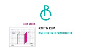 COME SI DISEGNA UN PARALLELEPIPEDO  Geometria Solida  Assonometria cavaliera a 45° [upl. by Ahcsatan]