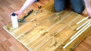 Charles Joinery Design LTD  Floorboard old pine slivers  how to use the slivers [upl. by Jews]