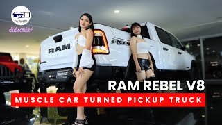 2023 Ram Rebel 57L V8 AT Night Edition  Full Walkaround Review [upl. by Yrennalf]