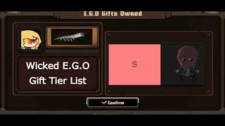 Limbus Company EGO Gift Tier List ft Welvader amp ESGOO Only Good opinions edition [upl. by Llednor]