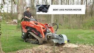 S16 Stump Grinder For Mini Skidsteer [upl. by Ynohtona]