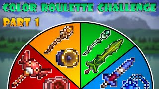 Terraria Weapon Color Roulette Challenge  Terraria 144 [upl. by Quin758]