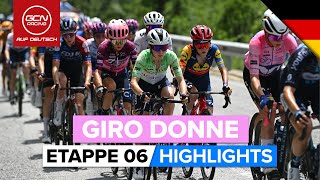 Giro Donne 2023 Highlights  Etappe 6 [upl. by Latihs]