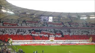 1617 VfBChoreo eV 1893 VfB Stuttgart v DSC Arminia Bielefeld soke2 Video [upl. by Anilos]