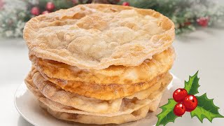 BUNUELOS MADE EASY Delicious Simple Recipe for Buñuelos with No Eggs Added [upl. by Sokairyk987]