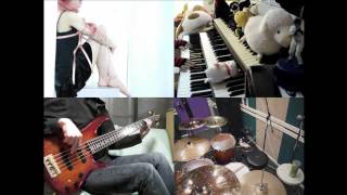 HDGUILTY CROWN ED DeparturesAnata ni Okuru Ai no Uta Band cover [upl. by Yadahs]