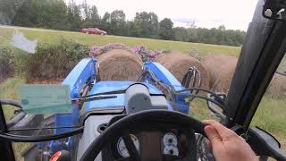 Loading Hay New Holland PowerStar 100 [upl. by Sykleb]