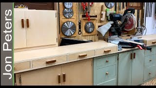 Build a Miter Saw Station with Storage Cabinets [upl. by Ahab]