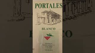 L5 Portales blanco etiqueta 689vinivola de Tomelloso 102 98cena vinos etiquetas [upl. by Brunell735]